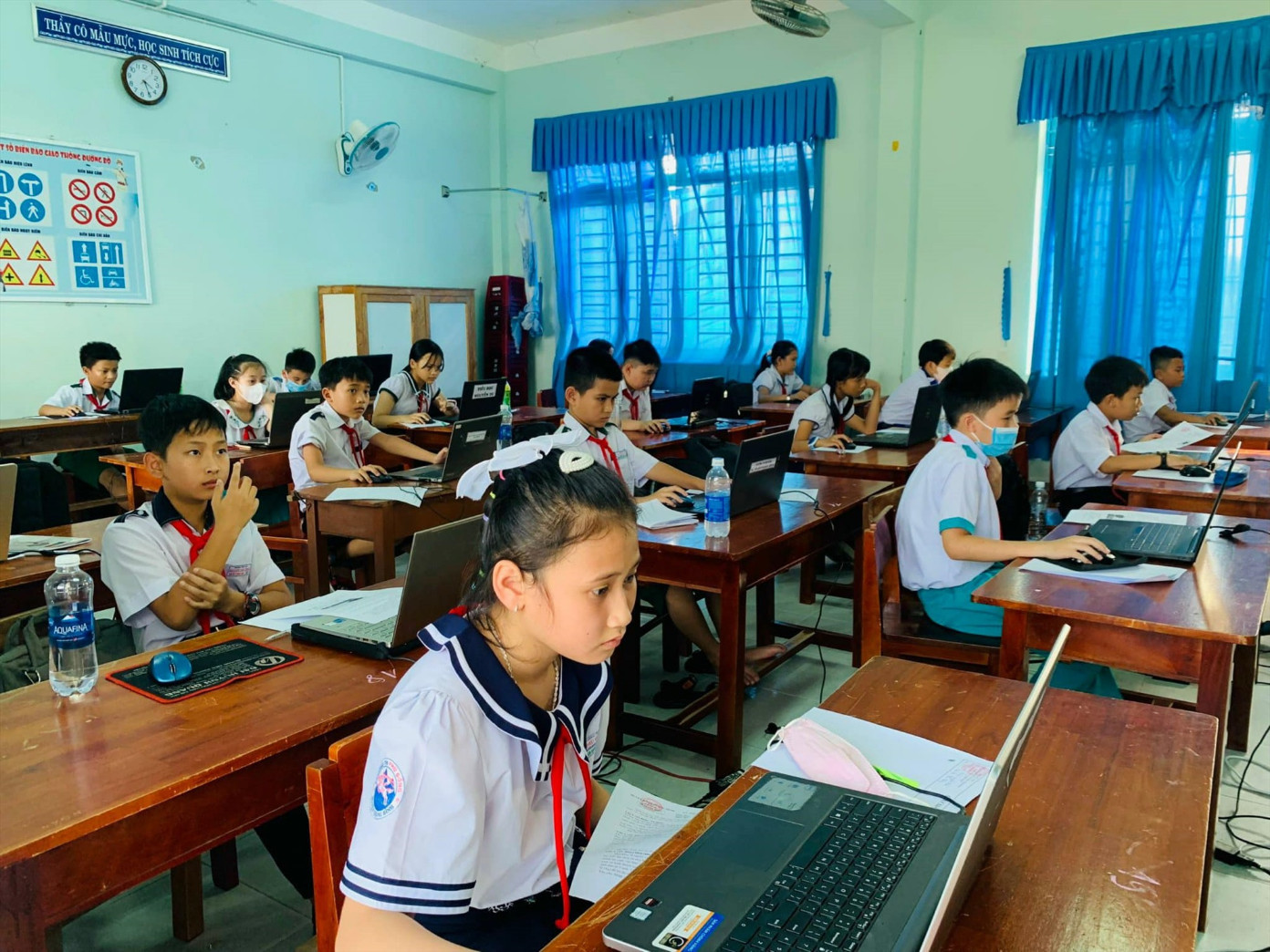 Khối Tiểu học thu hút đông học sinh tham gia