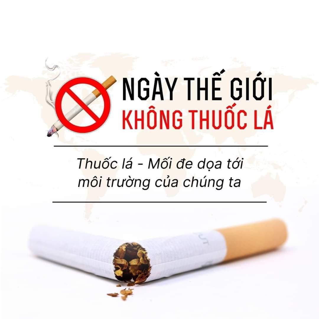HƯỞNG ỨNG NGÀY THẾ GIỚI KHÔNG THUỐC LÁ 31/5 VÀ TUẦN LỄ QUỐC GIA KHÔNG THUỐC LÁ 25-31/5/2025