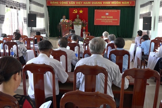 Mặt trận Thăng Bình góp ý dự thảo báo cáo chính trị Đại hội lần thứ XXI