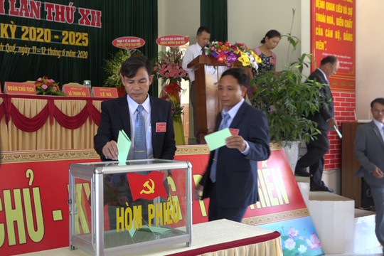 Đảng bộ xã Bình Quế tổ chức Đại hội lần thứ XII, nhiệm kỳ 2020 - 2025