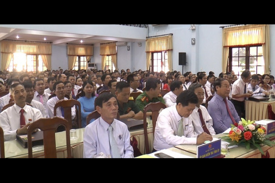 Khai mạc phiên trù bị Đại hội đại biểu Đảng bộ huyện Thăng Bình lần thứ XXI (2020 - 2025)