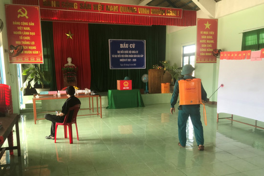 Bình Hải tuyên truyền công tác Bầu cử Quốc hội khóa XV và HĐND  các cấp (2021-2026)