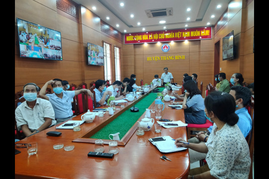 Thăng Bình họp triển khai công tác bầu cử