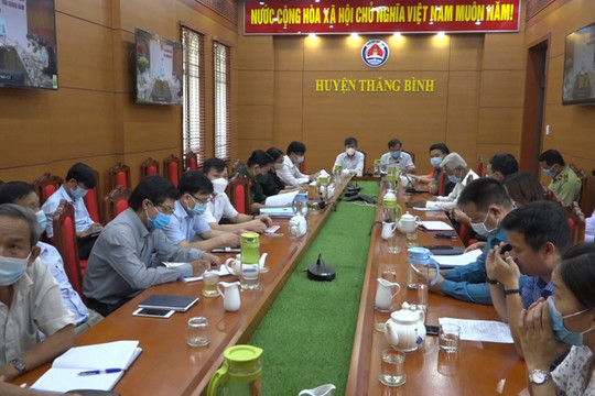 Họp trực tuyến với tỉnh về công tác y tế phục vụ bầu cử