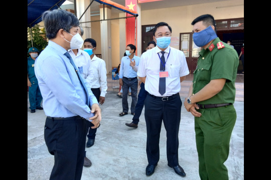 Hầu hết các điểm bỏ phiếu của huyện đã thực hiện đúng các quy định hướng dẫn