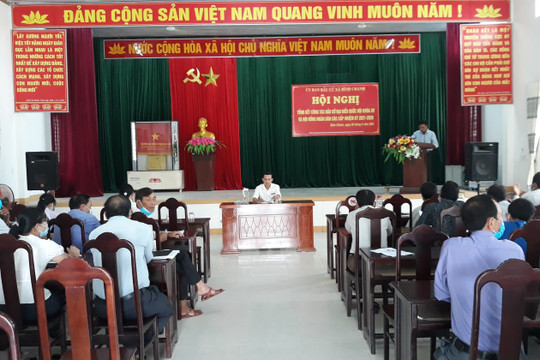 Xã Bình Chánh tổng kết công tác bầu cử đại biểu quốc hội khóa XV và  bầu cử đại biểu HĐND các cấp