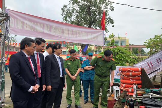 Thăng Bình tổ chức lễ ra quân huấn luyện năm 2023