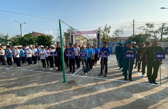 Xã Bình Sa tổ chức phát động Ngày chạy Olympic vì sức khỏe toàn dân và giải bóng chuyền tứ hùng năm 2023