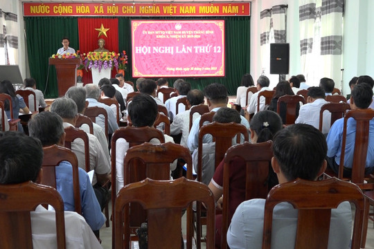 Sơ kết 5 năm thực hiện giám sát và phản biện xã hội