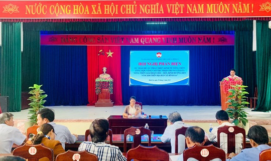 Phản biện Đề án “Phát triển kinh tế tổng hợp, nâng cao thu nhập cho người dân nông thôn giai đoạn 2022 - 2025, định hướng đến năm 2030 trên địa bàn xã Bình Sa”