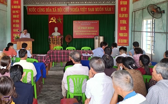 Thị trấn Hà Lam triển khai thực hiện phong trào “Toàn dân đoàn kết xây dựng đời sống văn hóa năm 2023”