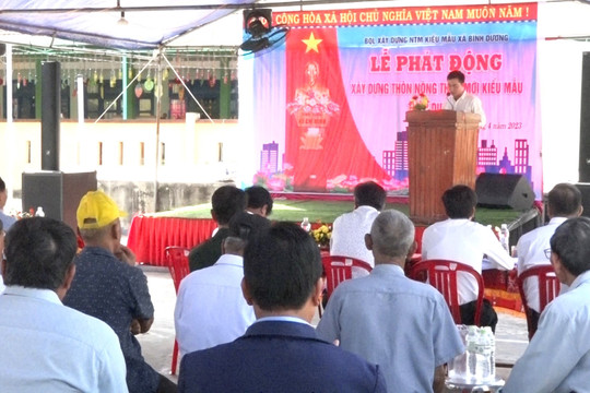 Hơn 1,8 tỷ đồng xây dựng thôn NTM kiểu mẫu Duy Hà