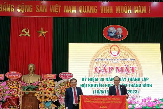 Hội Khuyến học huyện Thăng Bình kỷ niệm 30 năm ngày thành lập