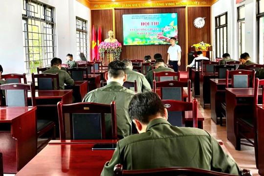Tổ chức Cuộc thi Chuyên trách bảo vệ rừng giỏi năm 2023