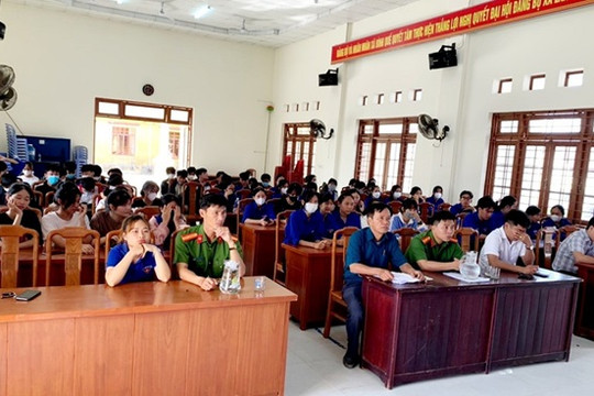 Bình Quế tuyên truyền phòng chống ma tuý