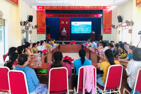 Phụ nữ Bình Dương tọa đàm xây dựng gia đình hạnh phúc