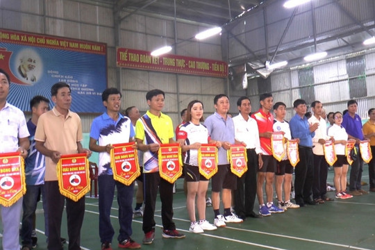 Khai mạc Giải Bóng bàn huyện Thăng Bình năm 2023