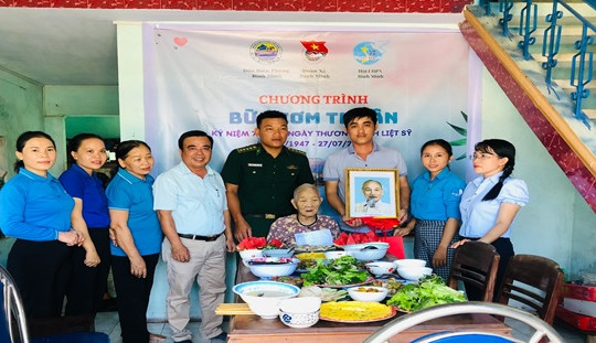 Hội Phụ nữ với các hoạt động hướng về ngày Thương binh liệt sỹ 27/7