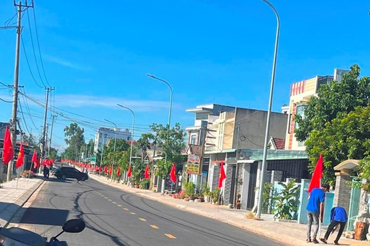 Hà Lam triển khai “ Đường Cờ Tổ quốc”