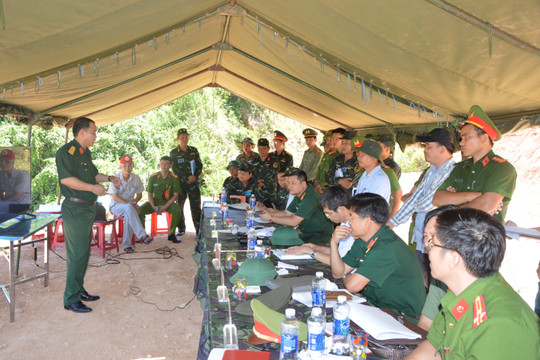 Kiểm tra công tác chuẩn bị diễn tập phòng thủ huyện Bắc Trà My năm 2023