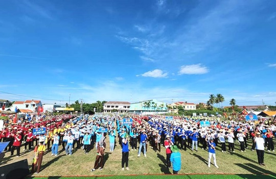 Hơn 1.500 trại sinh tham gia trại hè Thanh thiếu nhi huyện Thăng Bình năm 2023