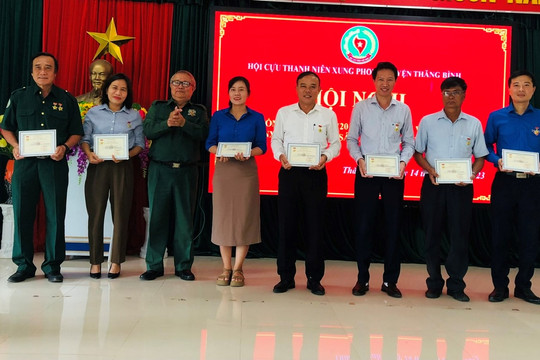 Hội Cựu TNXP huyện Thăng Bình vận động được hơn 3,2 tỷ đồng Quỹ “ Vì nghĩa tình đồng đội”