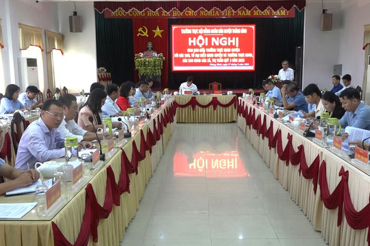 Thăng Bình giao ban giữa Thường trực HĐND huyện với các Ban, Tổ đại biểu HĐND huyện