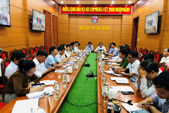 UBND huyện họp sơ kết tình hình KTXH 9 tháng đầu năm 2023