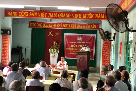 Bình Giang: Đối thoại giữa người đứng đầu cấp ủy với Nhân dân năm 2023