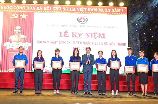 Thăng Bình Kỷ niệm 160 năm Ngày sinh Chí sĩ Tiểu La Nguyễn Thành