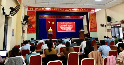 Đảng ủy xã Bình Dương phát động phong trào thi đua xây dựng “Chi bộ bốn tốt”, “Đảng bộ cơ sở bốn tốt” giai đoạn 2023 - 2025