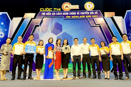 Điều chỉnh bổ sung một số quy định tại cuộc thi CCHC và Chuyển đối số năm 2023