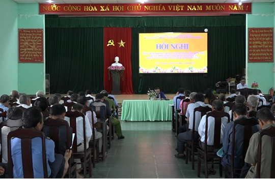 Bình Trung tổng kết phong trào “Toàn dân đoàn kết xây dựng đời sống văn hóa” năm 2023