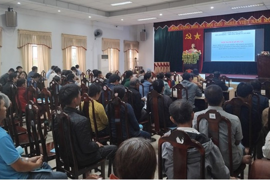 Thăng Bình tập huấn chính sách pháp luật cho người lao động
