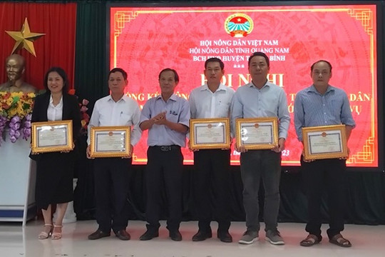 Hội Nông dân huyện Thăng Bình tổ chức 25 lớp nghề, tập huấn