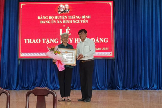 Bình Nguyên tổ chức Hội nghị tổng kết Đảng bộ năm 2023