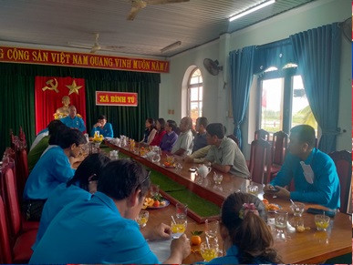 Đảng ủy, HĐND, UBND, UBMTTQ xã Bình Tú tổ chức gặp mặt chức sắc, chức việc đạo Công giáo và Tin Lành trên địa bàn xã nhân dịp lễ Giáng sinh năm 2023