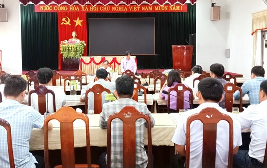 Thăng Bình trực báo chuẩn bị sản xuất nông nghiệp vụ đông xuân 2023 – 2024