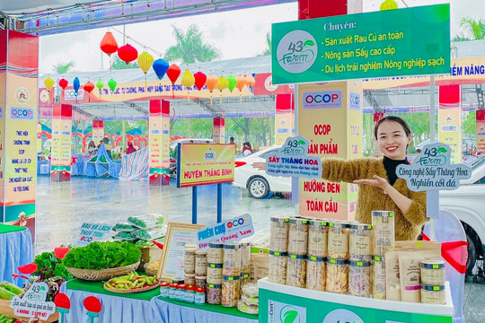 Triển lãm thành tựu sản phẩm OCOP Quảng Nam