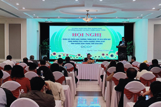 Chương trình OCOP: Khẳng định giá trị thương hiệu sản phẩm đặc trưng xứ Quảng