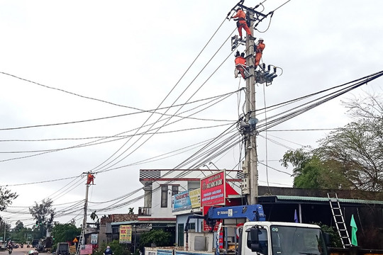 Điện lực Thăng Bình nỗ lực đảm bảo nguồn điện dịp cuối năm