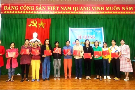 Thăng Bình bế giảng 3 lớp nghề kỹ thuật chế biến món ăn