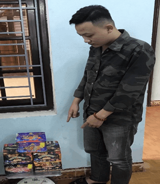 Công an xã Bình Quý, huyện Thăng Bình phát hiện, bắt giữ vụ “Buôn bán hàng cấm”