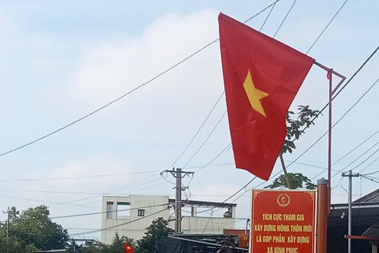 Hội CCB xã Bình Phục xây dựng công trình “Tuyến đường mẫu do CCB quản lý”