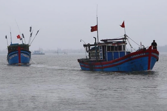 Tin cảnh báo thời tiết nguy hiểm trên biển