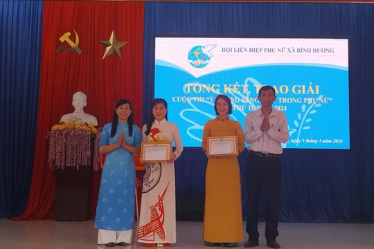 Bình Dương (Thăng Bình) trao giải cuộc thi ý tưởng khởi nghiệp