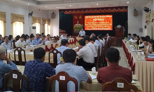 HĐND huyện Thăng Bình tổ chức giao ban với HĐND xã, thị trấn