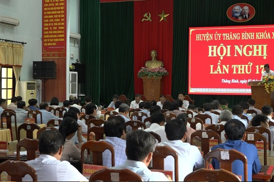 Quý I/2024, Thăng Bình phát triển 20 đảng viên mới