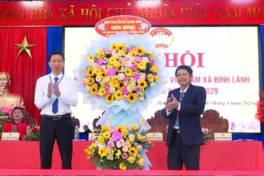 Ủy ban MTTQ Việt Nam xã Bình Lãnh tổ chức Đại hội đại biểu lần thứ XI
