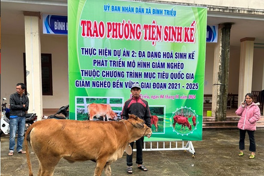 Thăng Bình giảm được 483 hộ nghèo trong 3 năm (2021 - 2023)